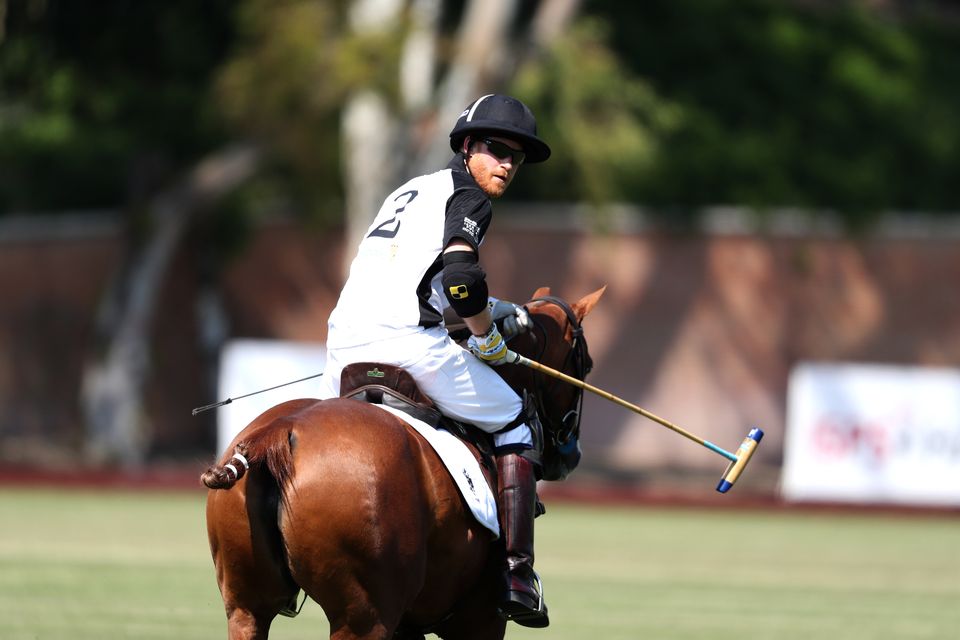 Duke of Sussex attends Sentebale ISPS Handa Polo Cup (Steve Parsons/PA)