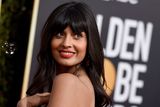 thumbnail: Jameela Jamil arrives at the 76th annual Golden Globe Awards at the Beverly Hilton Hotel on Sunday, Jan. 6, 2019, in Beverly Hills, Calif. (Photo by Jordan Strauss/Invision/AP)