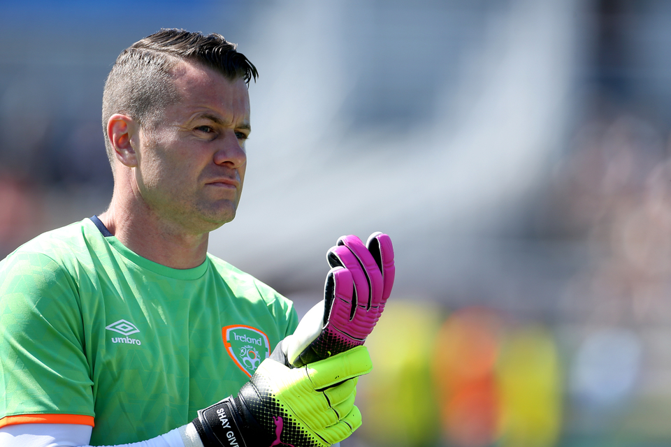 Republic of Ireland keeper Shay Given, whose international career  lasted more than 20 years