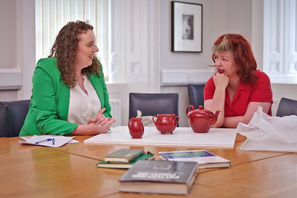 Dr Siobhán Doyle and Mary Ann Bolger appear on Sunday's episode of Ireland's Hidden History on RTÉ One. 