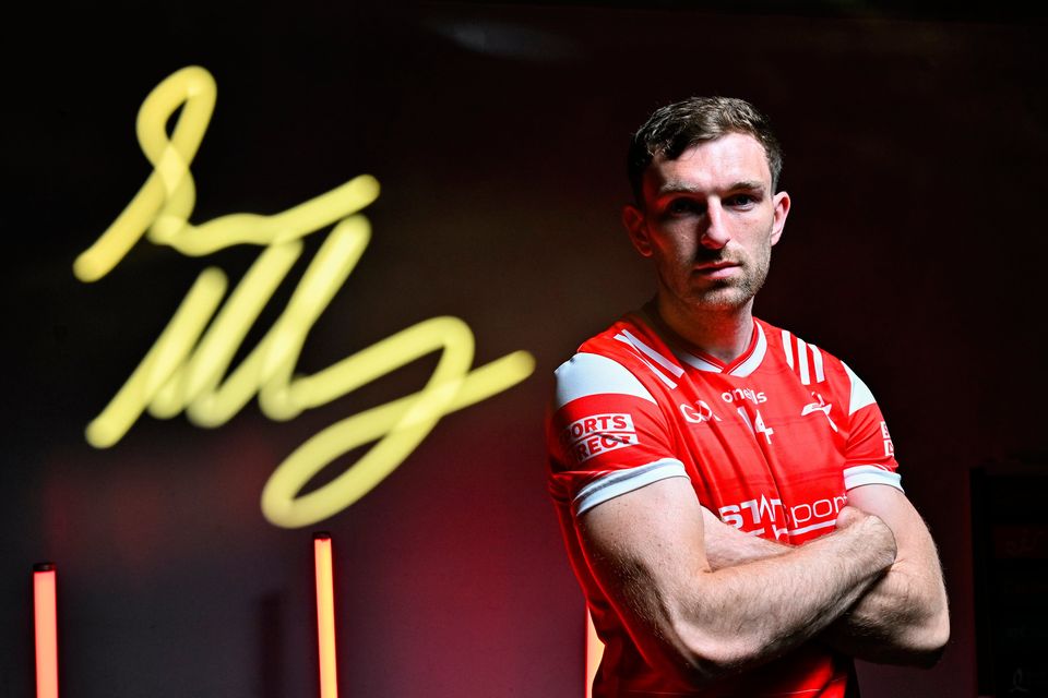 Sam Mulroy: ‘I was captain in 2021 and Jim was very big on leadership and driving the group on. Just how he spoke to players and got us to bring up our levels, you can see why he’s been so successful.’  Photo: Daire Brennan/Sportsfile