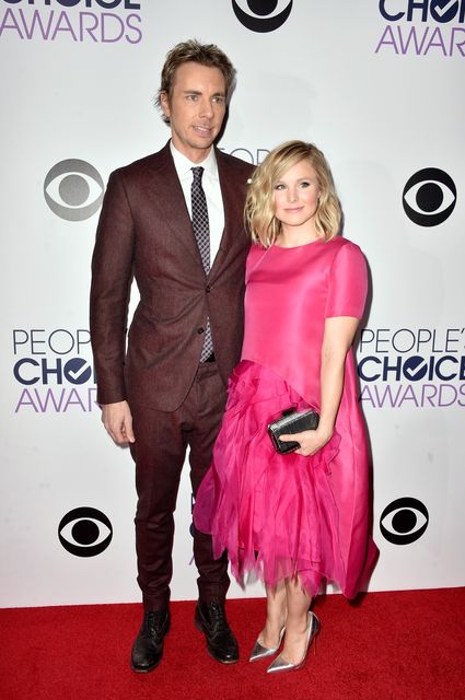 Dax Sheperd and Kristen Bell at the 41st Annual People's Choice Awards at Nokia Theatre LA Live