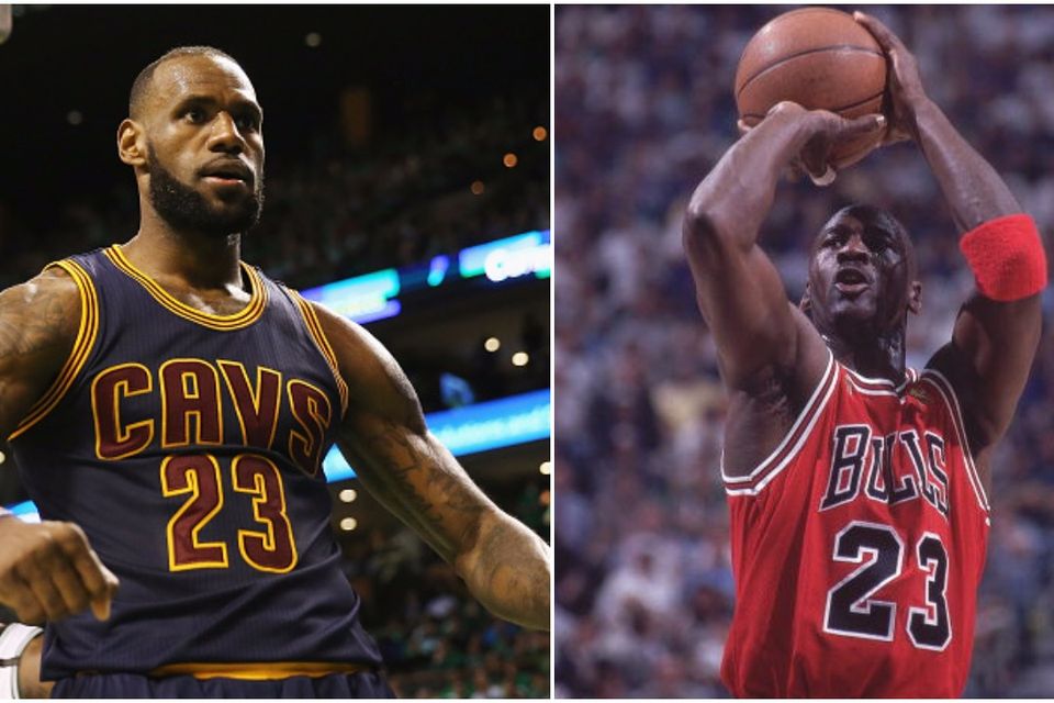 Lebron james surpassed michael on sale jordan