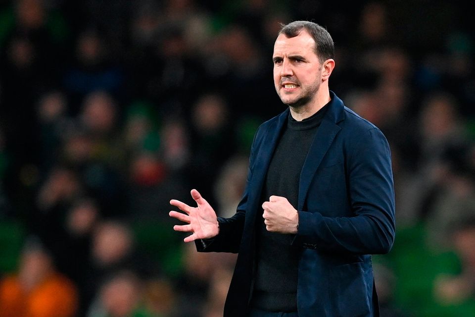 Ireland interim manager John O'Shea. Photo: Stephen McCarthy/Sportsfile