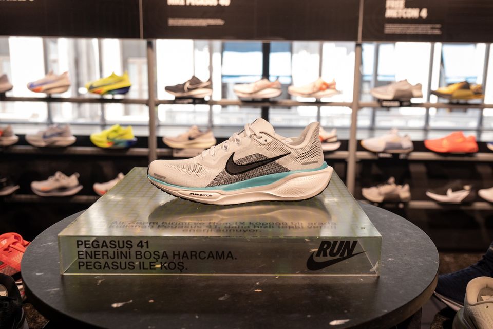 Nike revenues are down. Photo: Nicole Tung/Bloomberg