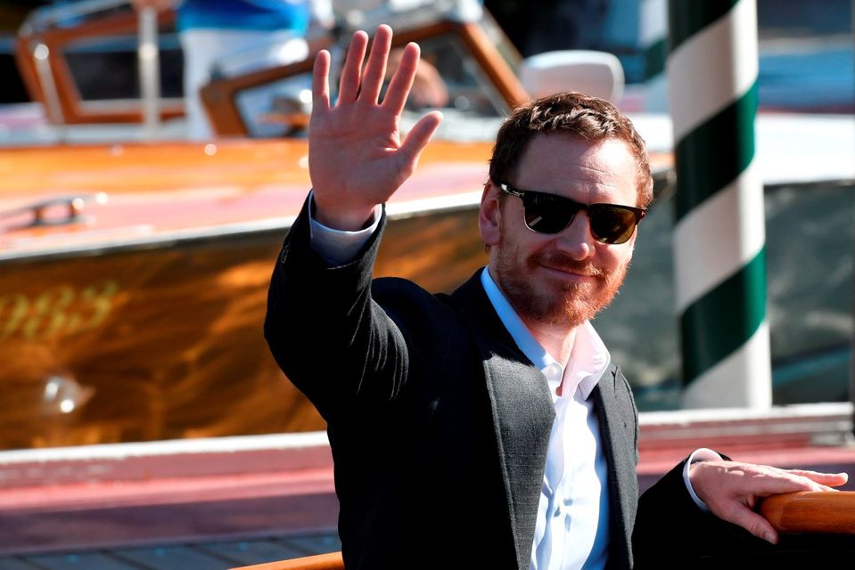 Michael Fassbender arrives at the Excelsior Hotel to promote the movie "The Light Between Oceans" presented in competition at the 73rd Venice Film Festival