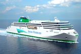 thumbnail: Irish Ferries' new €147m cruise ferry  (artist's impression from front)