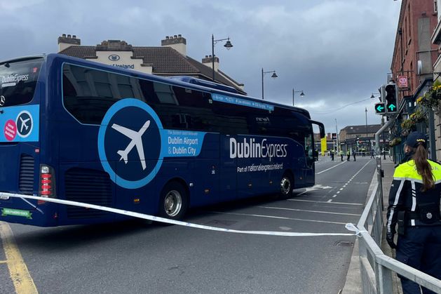 Man dies after crash in Cork; gardaí at scene of serious crash involving bus and pedestrian in Dublin