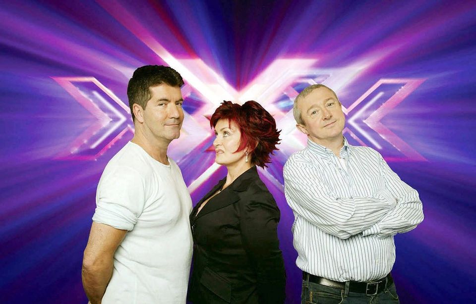 Simon Cowell, Sharon Osbourne and Louis Walsh ahead the 2005 series.
