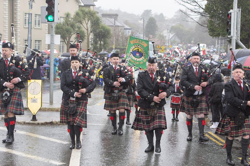St. Patrick's Pipe Band.