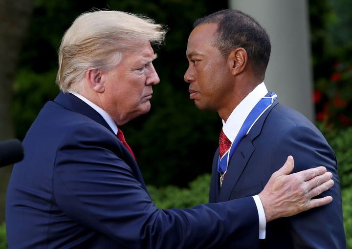 Oliver Brown: Tiger, Trump and sport’s most disturbing soap opera