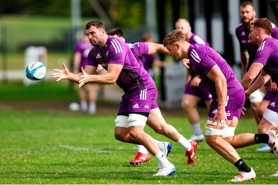 Tadhg Beirne at training in Cape Town. Photo: Sportsfile