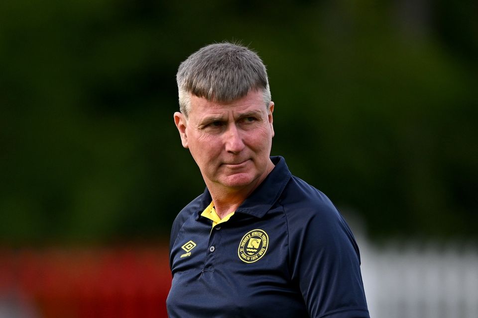 St Patrick's Athletic manager Stephen Kenny