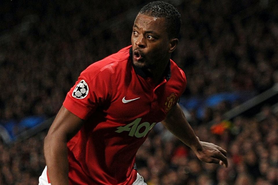 Patrice Evra has hit out at those in power at Manchester United (Martin Rickett/PA)