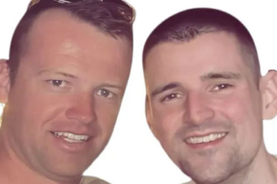 John Wallace and Caolan Ward from Dungloe, Co. Donegal