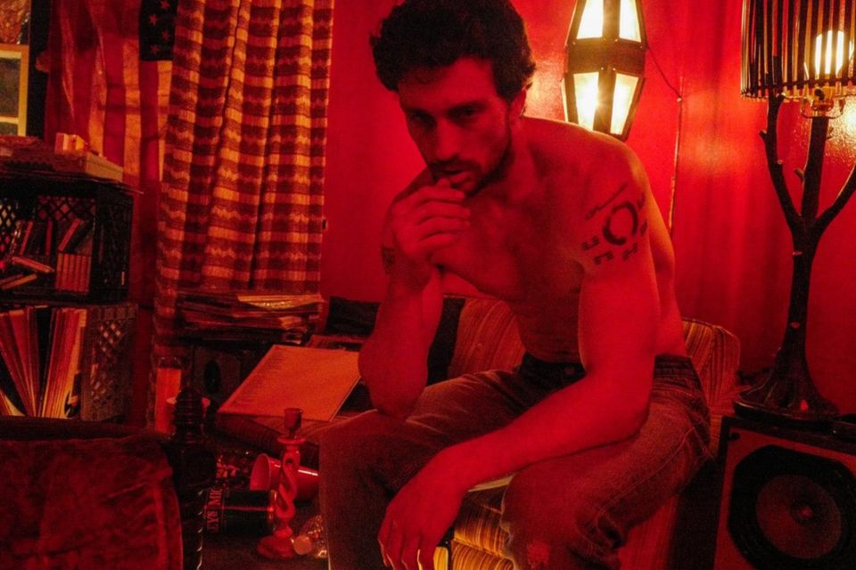 Red mist: Aaron Taylor-Johnson as James Frey in A Million Little Pieces