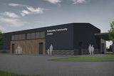 thumbnail: An architectural drawing of what Ballymitty Community Centre will look like.