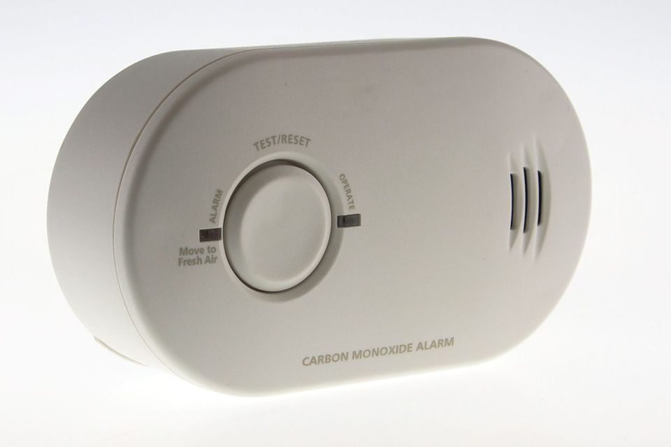 The house was not equipped with a carbon monoxide alarm