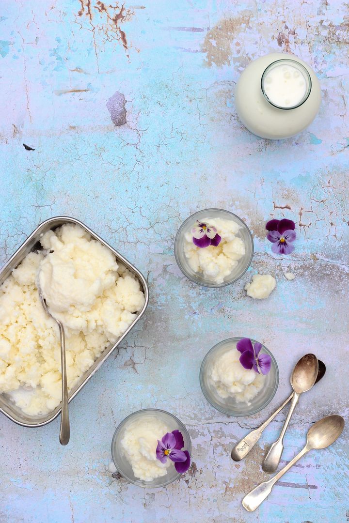 Healthy cooking: Keep a stash of Susan Jane White’s kefir granita in the freezer for a gut-boosting treat