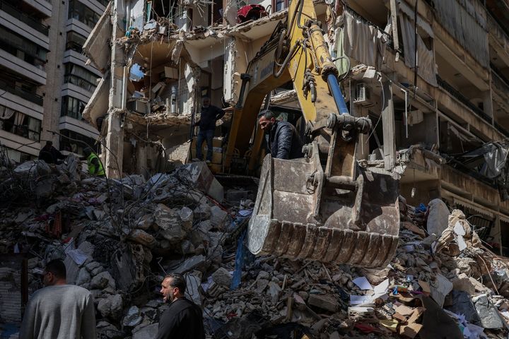 Families dig for survivors as ‘barbaric’ Israeli strikes kill more hundreds of people across Lebanon