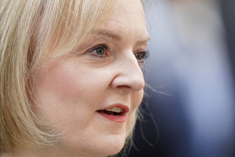 Former prime minister Liz Truss (James Manning/PA)