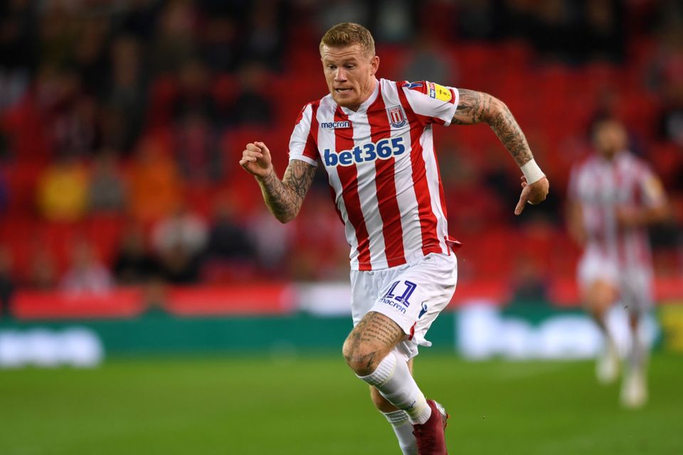 OUTBURST: James McClean. Pic: Getty