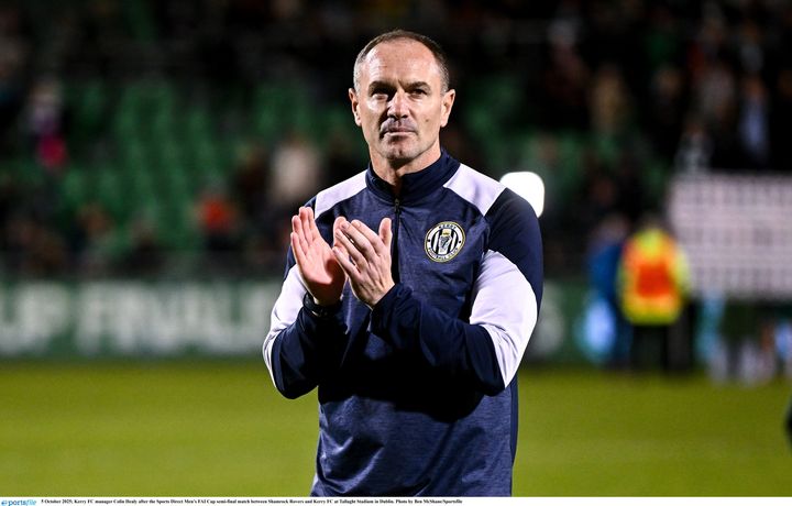Colin Healy hails ‘brilliant’ Kerry FC whose ‘effort, hunger and desire to win’ toppled Cork City