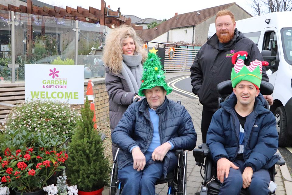 New minibus is an early Christmas present for Brian, Padhraic and other adults who attend Enable Ireland's services in Sandyford