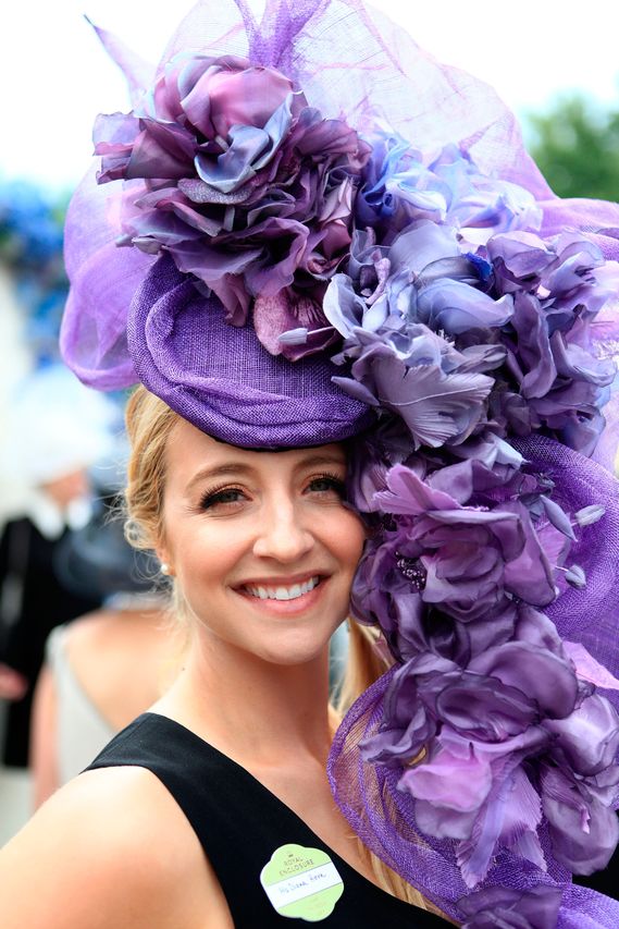 Royal Ascot racegoers turn heads on Ladies' Day with flamboyant hats and  show-stopping dresses