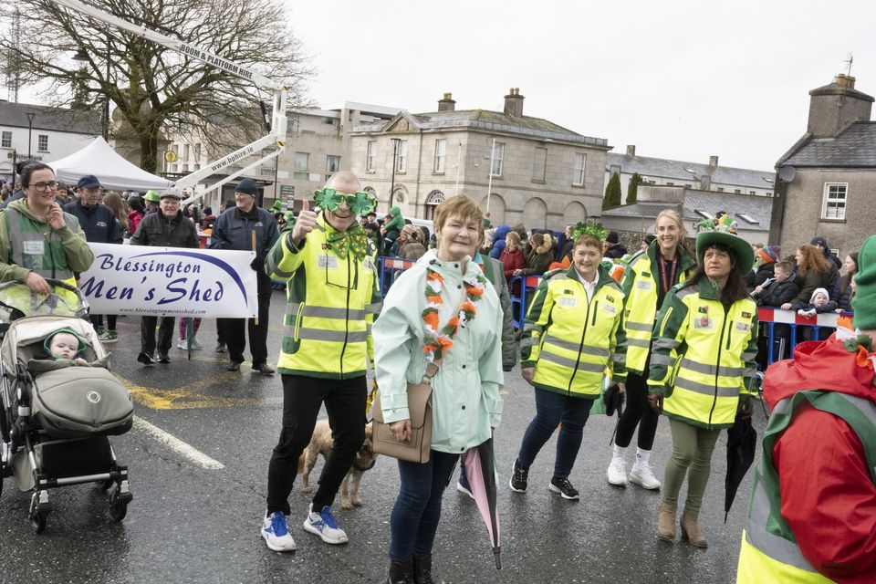 Blessington Cardiac Response Unit taking part in the St. Patrick's Day Parade in Blessington