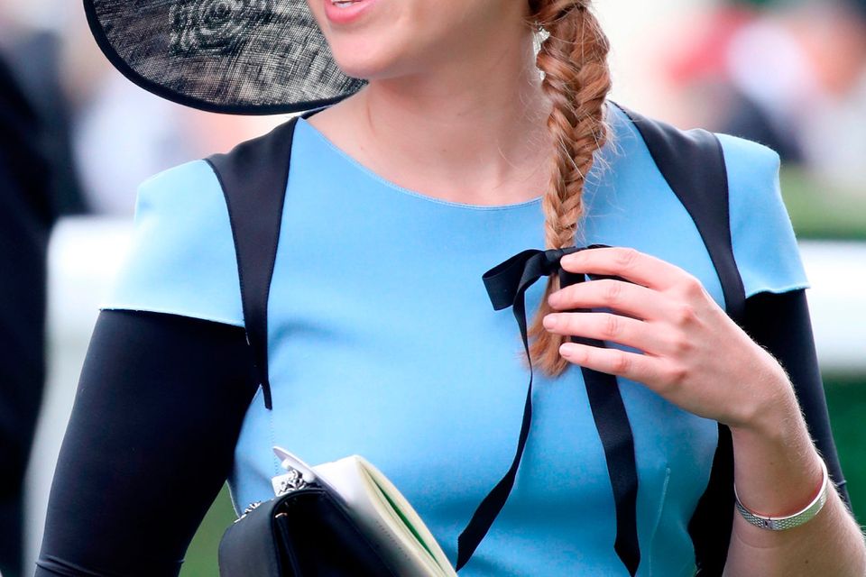 Princess Beatrice suffers wardrobe malfunction in semi-sheer dress at  London bash | Irish Independent