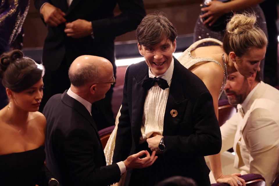 Cillian Murphy attends the Oscars show at the 96th Academy Awards in Hollywood, Los Angeles, California, U.S., March 10, 2024. REUTERS/Mike Blake