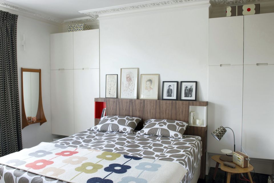 Orla Kiely's bedroom
