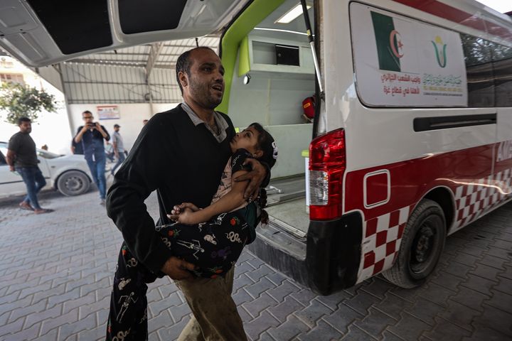 At least 12 people shot dead by Israeli soldiers near Gaza aid hubs, health officials say