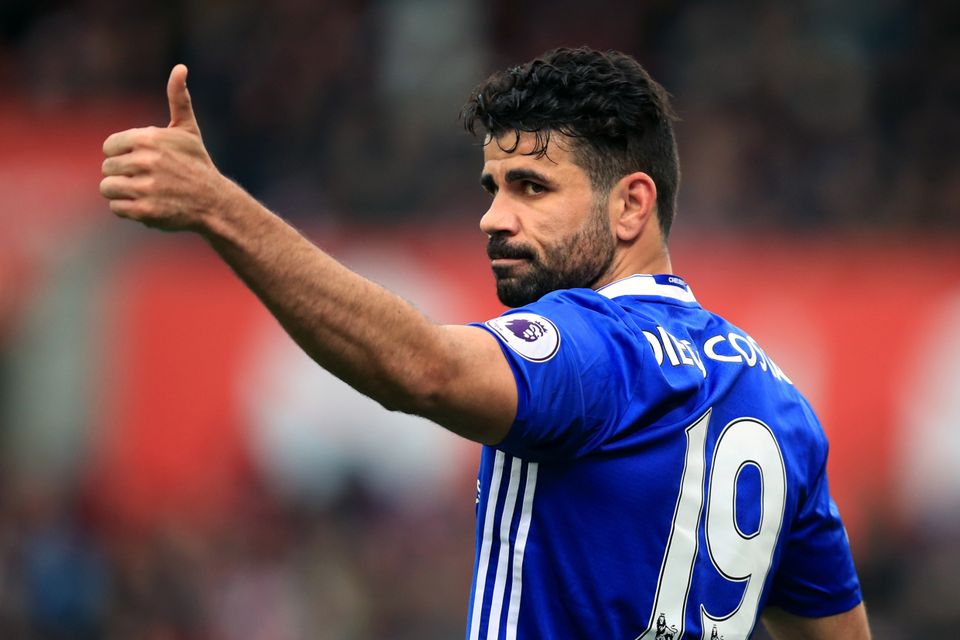 Diego Costa scored 59 goals in 120 appearances during three years at Chelsea