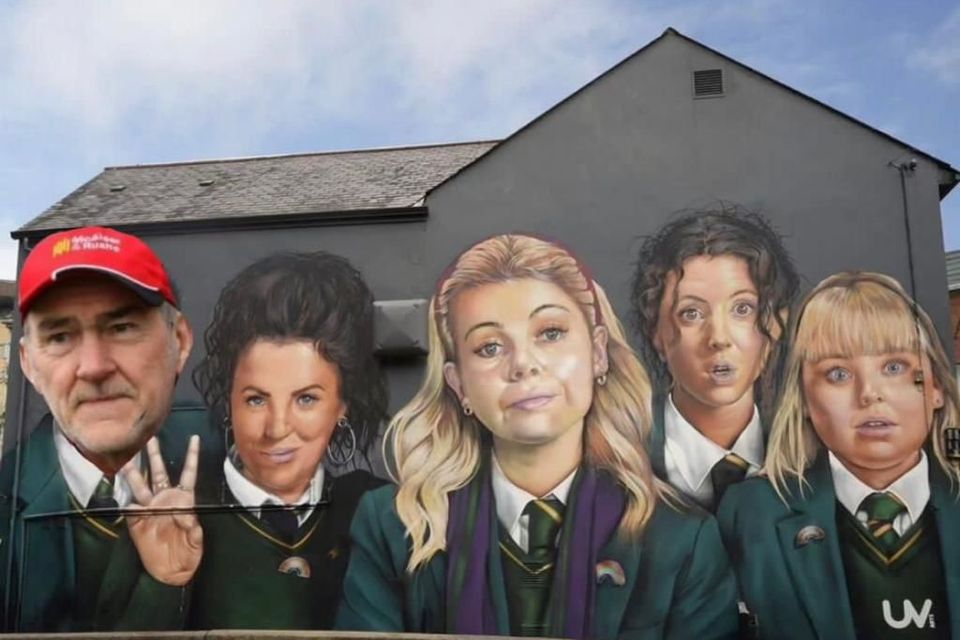 Mickey Harte 'included' in the Derry Girls mural