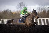 thumbnail: The Gavin Cromwell-trained Only By Night and Seán Flanagan clear the final fence to win at Cork on Sunday. Photo: Patrick McCann/Racing Post