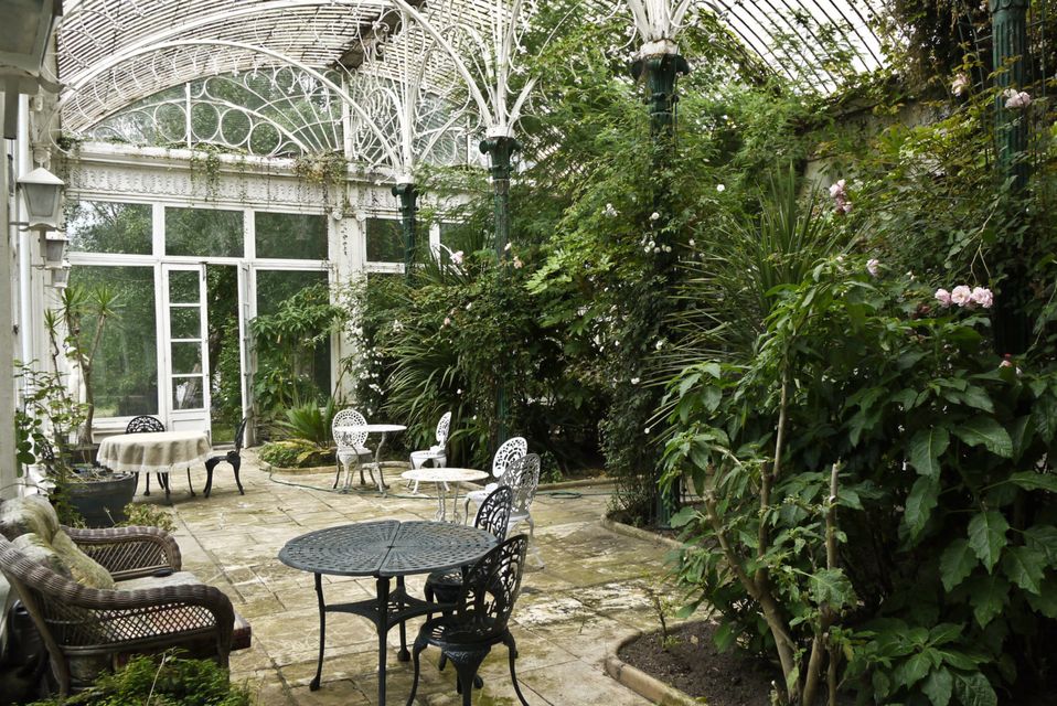The Turner designed conservatory/orangerie.