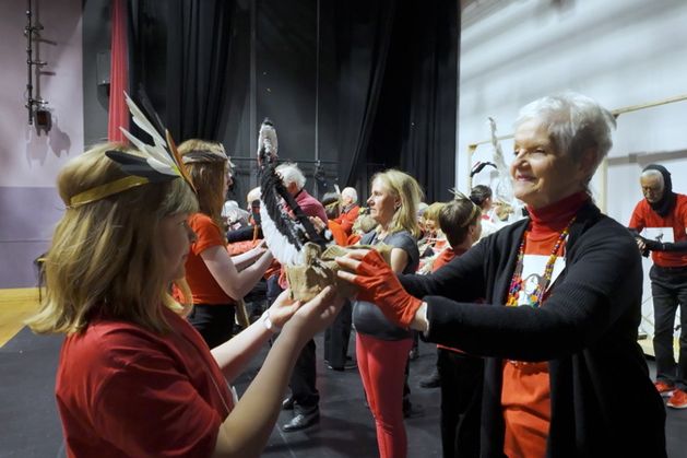 Intergenerational performers brings Ireland’s endangered birds to life on stage
