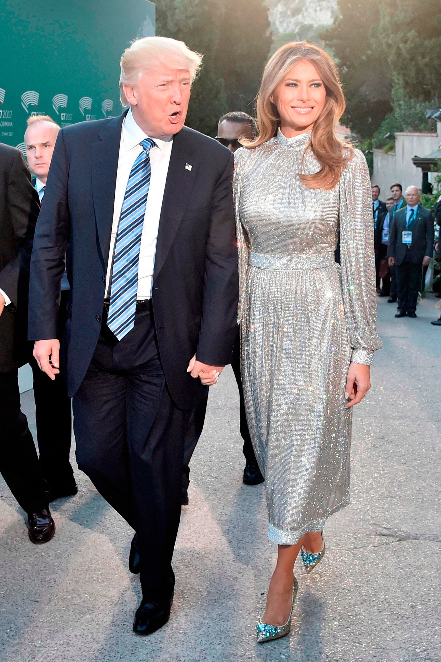 Melania trump shop dress g7