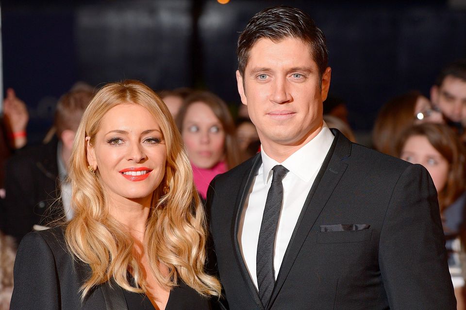 Vernon Kay y Tess Daly. Foto de : Dominic Lipinski