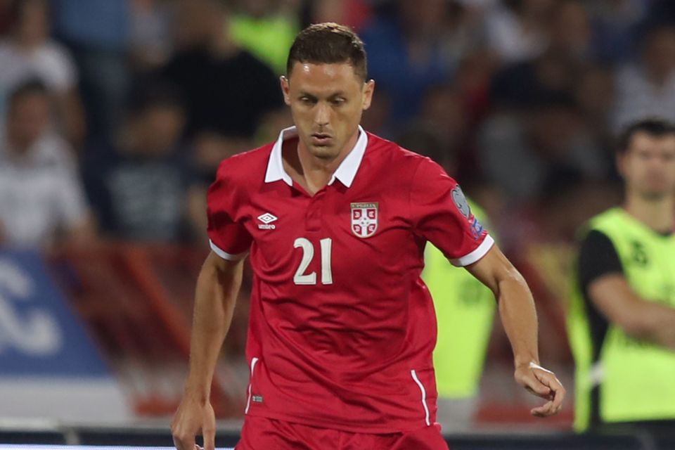 Nemanja Matic, pictured, has been reunited with Jose Mourinho as the Manchester United boss continues to add height to his side