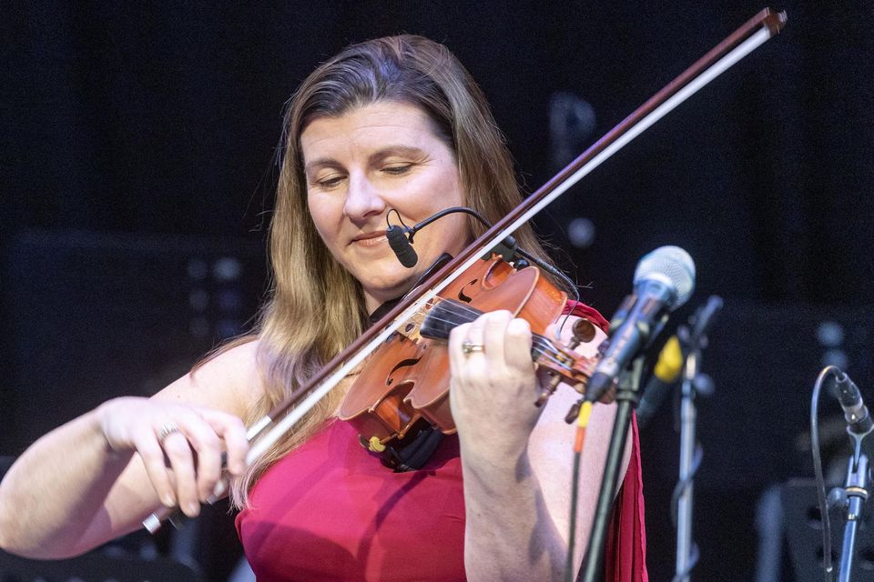 Niamh Crowley performed at 'A Night for Stan' at the Hawk's Well
