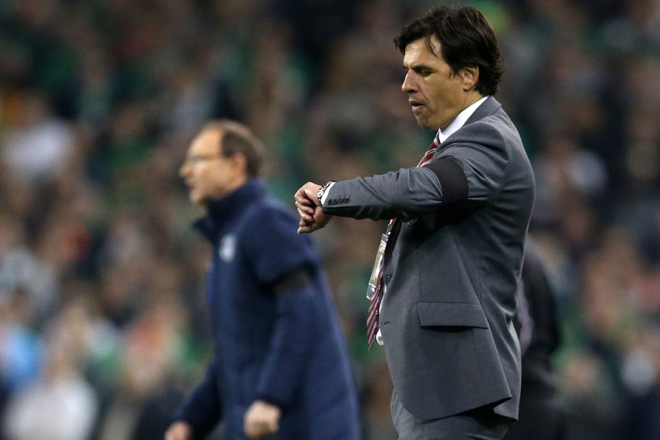Chris Coleman says he is focused only on Wales as speculation continues over who will be the next manager at Crystal Palace