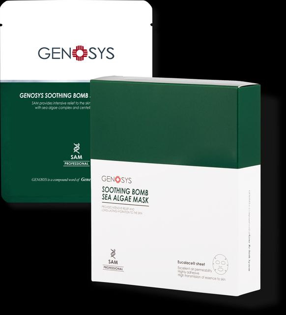 ​​​Genosys Soothing Bomb Sea Algae Mask, €45.50 for 10, skinsation.ie
