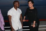 thumbnail: Kanye West and Kris Jenner pose together in Cap d'Antibes, France
