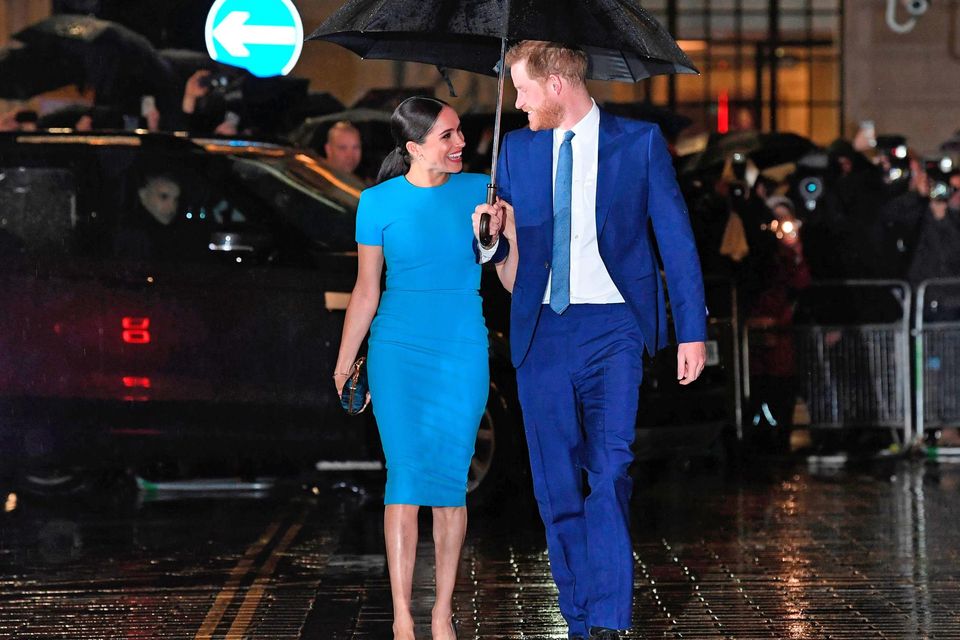 Meghan and Harry are to get the Ripple of Hope award for exposing ‘structural racism’ in the British royal family. Photo by Daniel Leal-Olivas via Getty