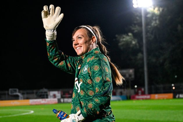 Grace Moloney gets the nod from Eileen Glesson to go in goal for Ireland’s Euro 2025 play-off semi first leg