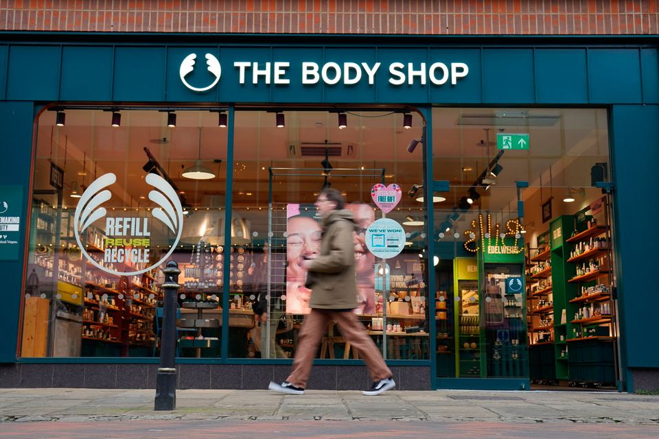 People walk past a Body Shop store in Canterbury. The Body Shop has hired administrators, putting thousands of jobs at the cosmetics chain at risk. The retailer, which runs more than 200 shops across the UK, has appointed insolvency experts from FRP Advisory to oversee the process. Picture date: Tuesday February 13, 2024. PA Photo. See PA story CITY BodyShop. Photo credit should read: Gareth Fuller/PA Wire 