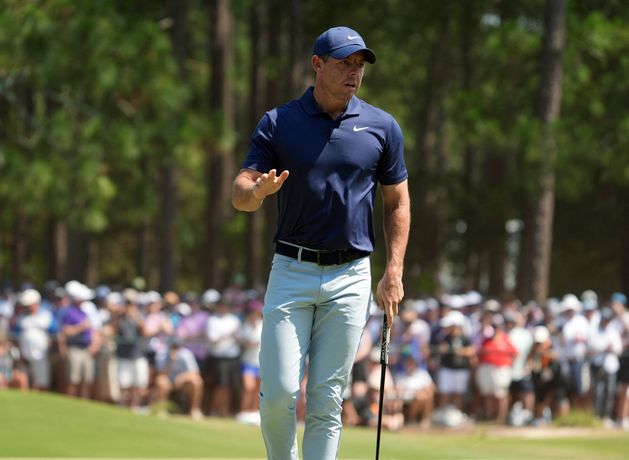 As it happened: US Open day three – Rory McIlroy in contention going into final day at Pinehurst